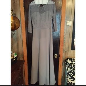 Light grey formal dress